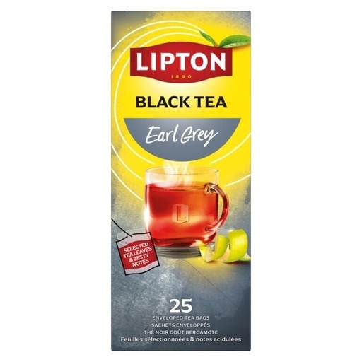[890019] Thé Lipton Energise Earl Grey 25x 1,5g