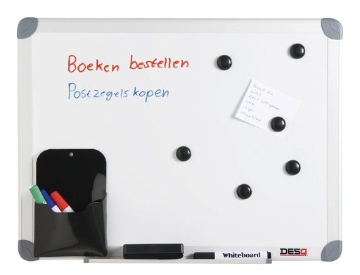 [920221] Whiteboard Desq 450x600mm in kunststof draagtas