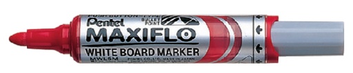 [920332] Marqueur tableau blanc Pentel Maxiflo MWL5M ogive 3mm rouge
