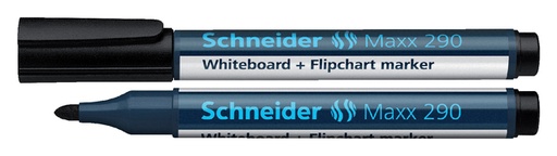 [635141] Whiteboardmarker Schneider Maxx 290 rond 2-3mm zwart