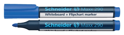 [635143] Whiteboardmarker Schneider Maxx 290 rond 2-3mm blauw