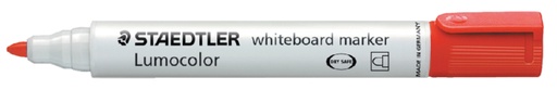 [920382] Viltstift Staedtler Lumocolor 351 whiteboard rond rood 2mm