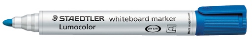 [920383] Feutre tableau blanc Staedtler Lumocolor 351 ogive 2mm bleu