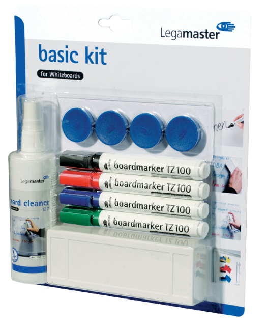Kit de démarrage tableau blanc legamaster 125100 basic