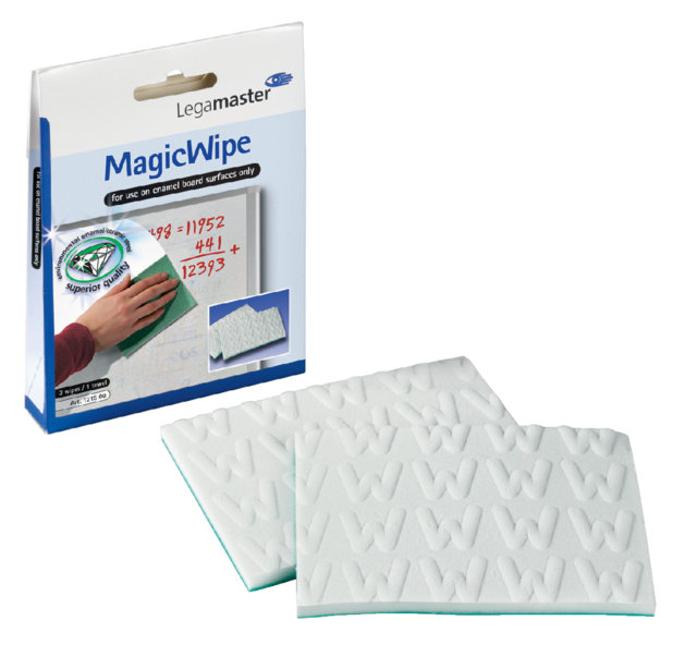 Lingette nettoyante tableau blanc Lega 121500 magicwipe