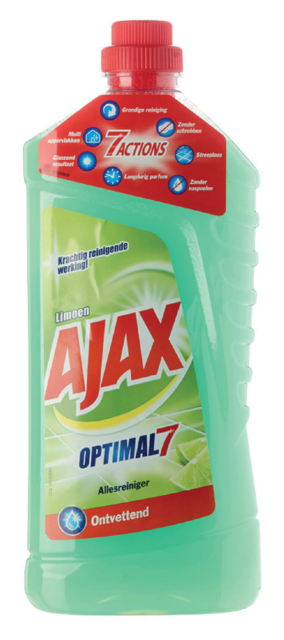 Allesreiniger Ajax limoen fris 1250ml