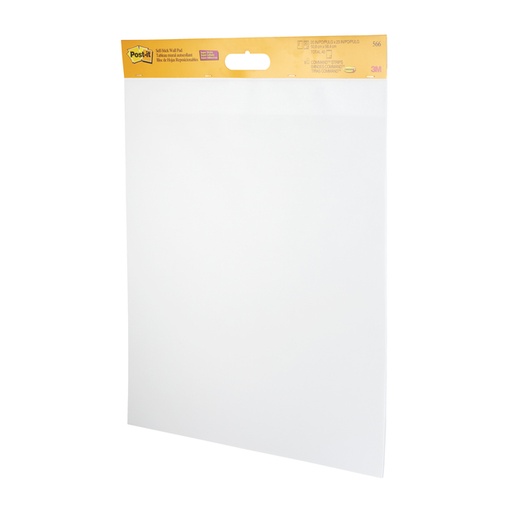 [392519] Meeting chart Post-it 566 Super Sticky 50,8x60,9cm uni incl. bandes Command 2 pièces
