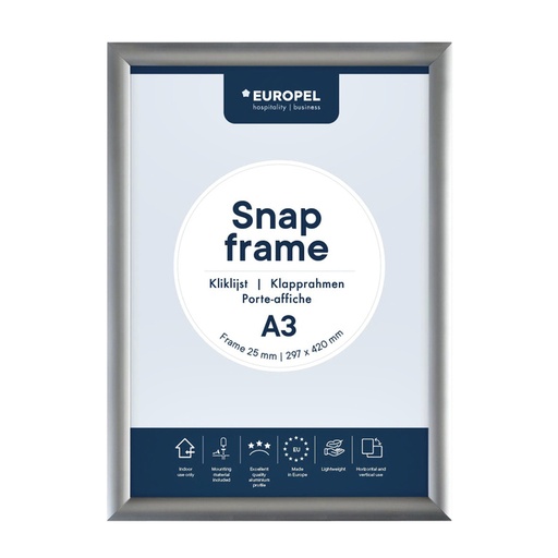 [920317] Kliklijst Europel A3 25mm