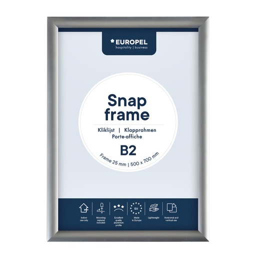 [920325] Kliklijst Europel B2 50cmx70cm 25mm