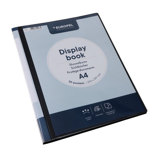 [541358] Showmap Europel Frontview A4 20-tassen antraciet