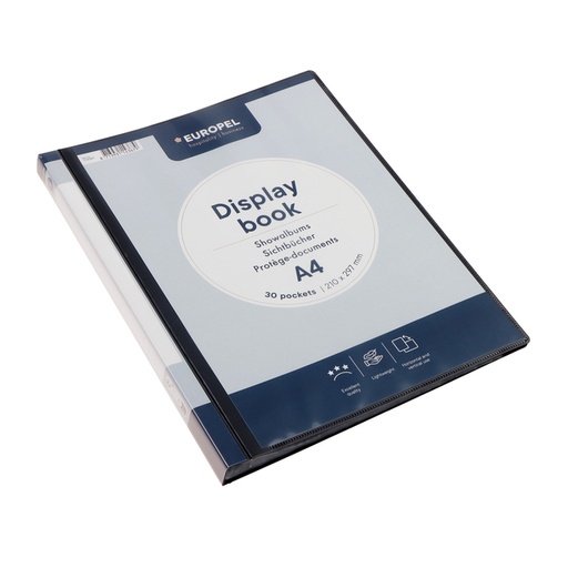 [541363] Showmap Europel Frontview A4 30-tassen antraciet