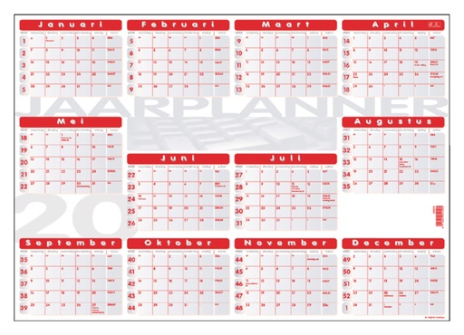 [336048] Planning annuel 2026 Quantore 48X68cm