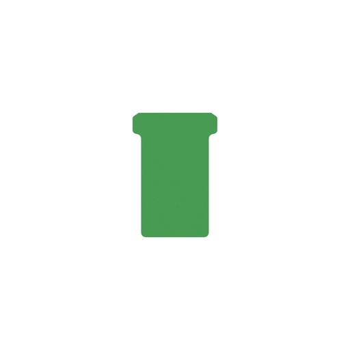 [950824] T-kaart Djois formaat 2 48mm groen 100 stuks