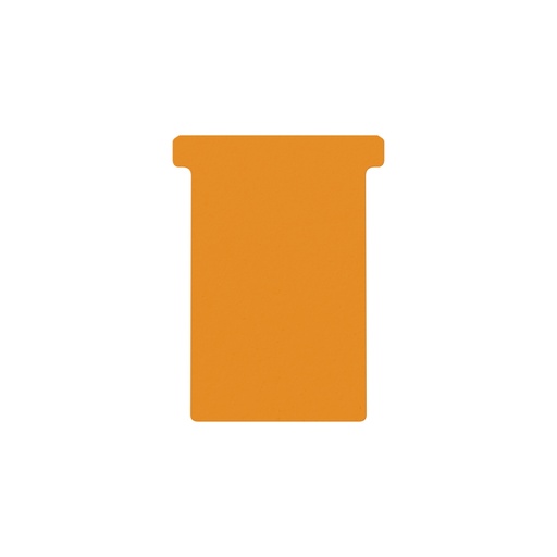 [950836] T-kaart Djois formaat 3 77mm oranje 100 stuks