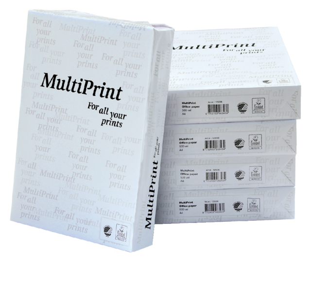 Kopieerpapier Multiprint A4 wit 500vel