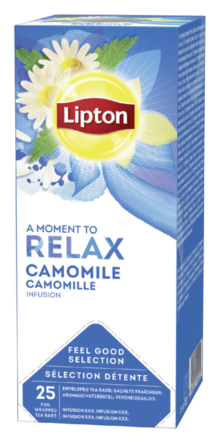 Thé Lipton Relax Camomille 25x 1,5g