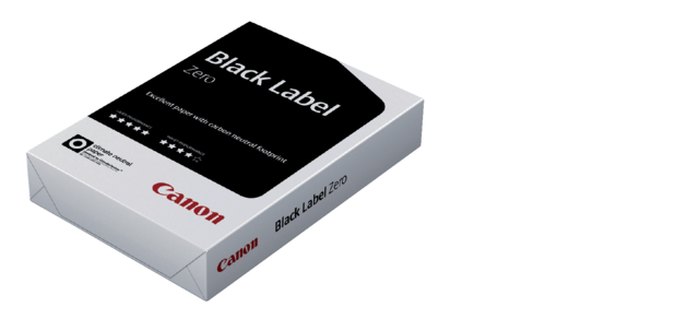 Kopieerpapier Canon Black Label Zero A4 80gr wit 500vel