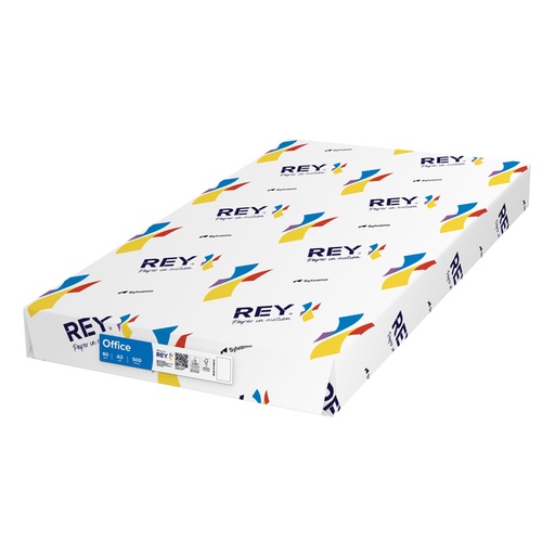 [129422] Papier copieur Rey Office A3 80g blanc 500 feuilles