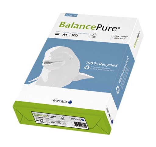 [129400] Kopieerpapier Balance Pure A4 80gr wit 500 vel