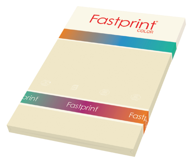 Papier copieur Fastprint A4 80g blanc crème 100 feuilles