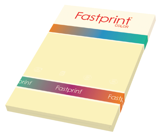 Kopieerpapier Fastprint A4 80gr ivoor 100vel