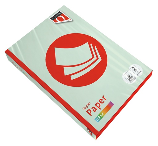 [746164] Papier copieur Quantore Colour A4 120g vert clair 250 feuilles