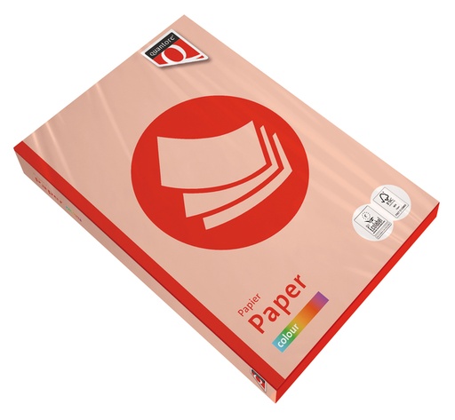 [746059] Papier copieur Quantore Colour A4 120g saumon 250 feuilles