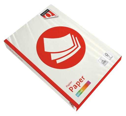 [746200] Papier copieur Quantore Colour A4 160g blanc crème 250 feuilles