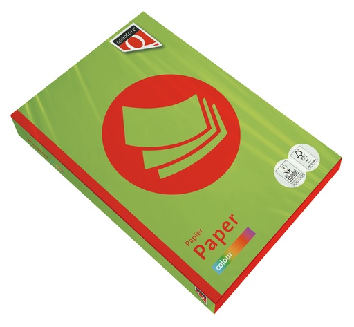 [746024] Papier copieur Quantore Colour A4 160g vert clair 250 feuilles