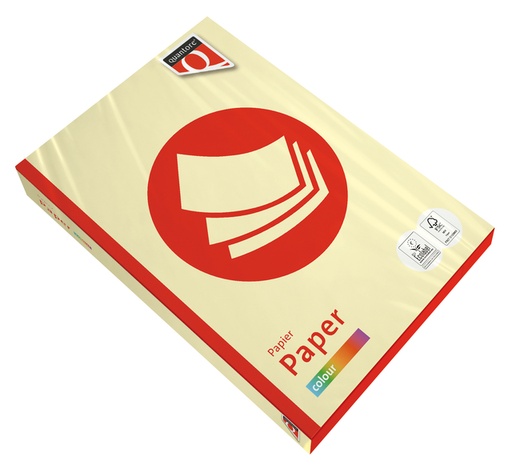 [129465] Papier copieur Quantore Colour A3 80g jaune canari 500 feuilles