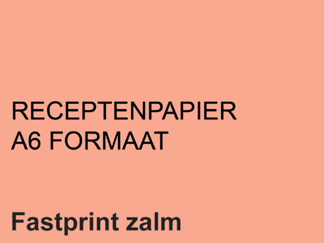 Papier ordonnances Fastprint A6 80g saumon 2000 feuilles