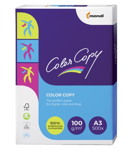 [129896] Papier laser Color Copy A3+ 100g blanc 500 feuilles