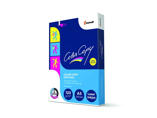 [129901] Papier laser Color Copy A3 120g blanc 250 feuilles