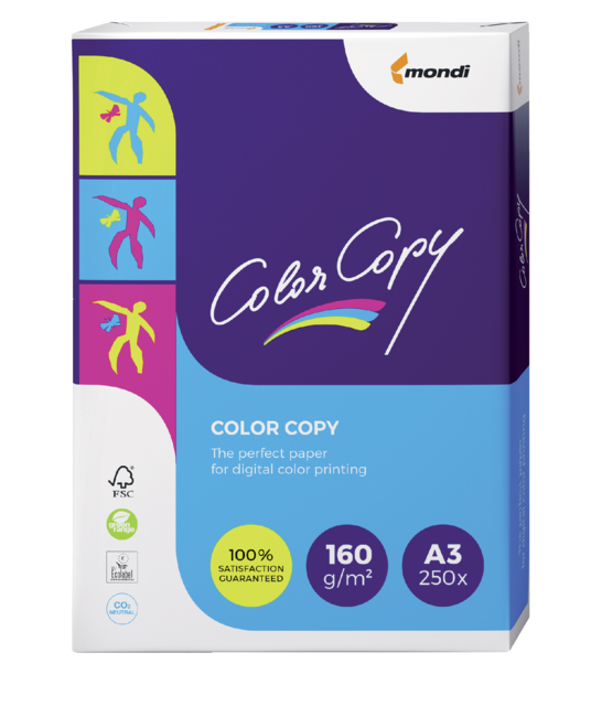 Laserpapier Color Copy A3 160gr wit 250vel