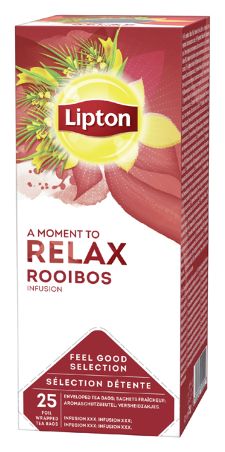 Thé Lipton Relax Rooibos 25x 5g