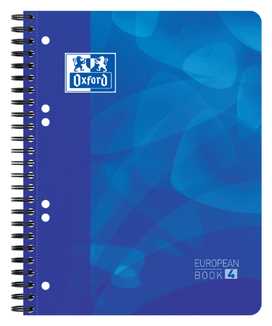Projectboek Oxford School A5+ 6-gaats lijn 120vel blauw