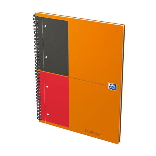 [011386] Bloc à spirale Oxford International Notebook A4+ ligné
