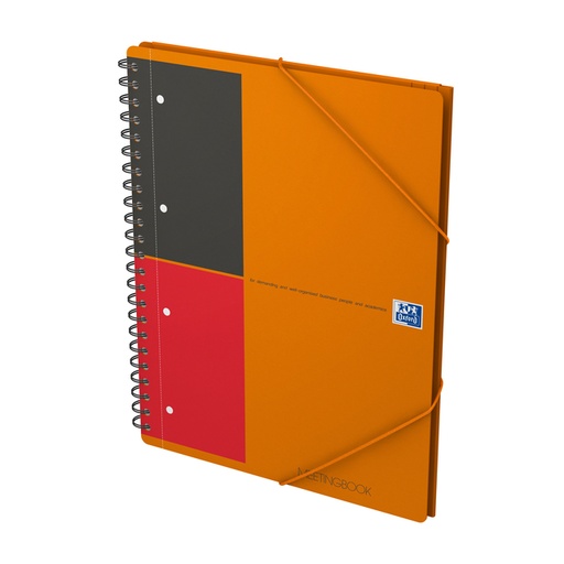 [011394] Spiraalblok Oxford International Meetingbook A4+ lijn