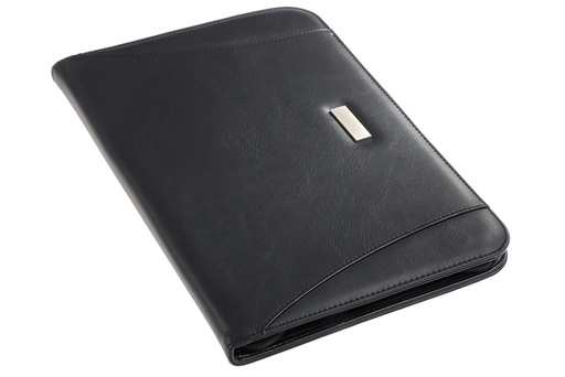 [513039] Conférencier Rillstab Excellent De Luxe A4 similicuir noir