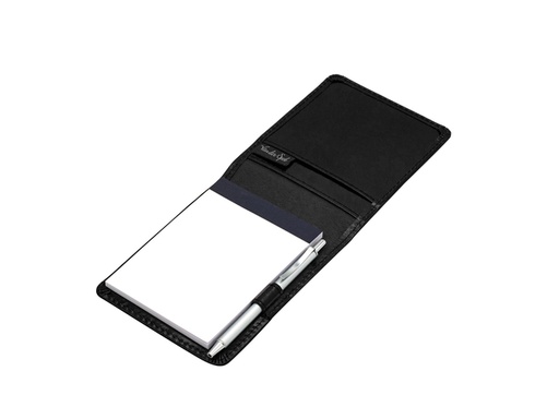 [513078] Conférencier Van Der Spek 216 A7 cuir buffle + stylo noir