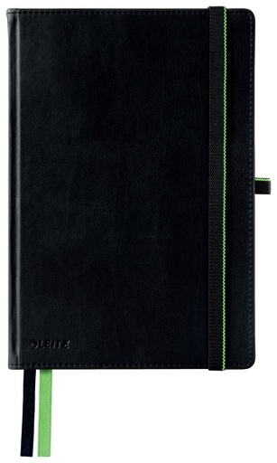[510236] Notitieboek Leitz Complete A5 lijn 160 pagina's 100gr zwart
