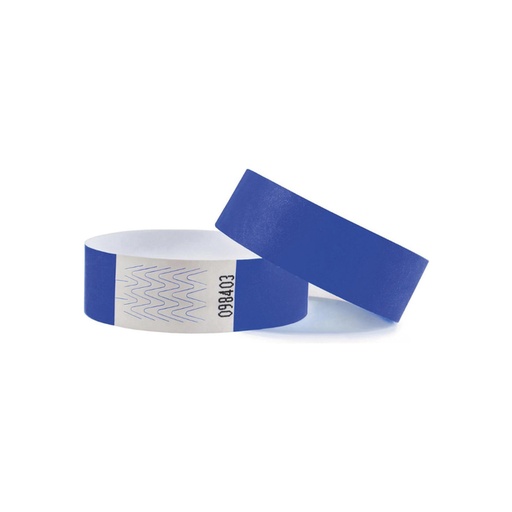 [505260] Bracelet Combicraft Tyvek bleu 100 pièces