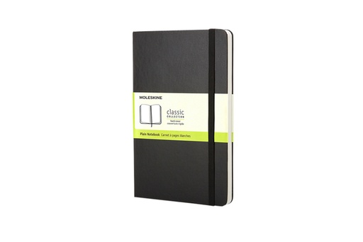 [011517] Carnet de notes Moleskine Pocket 90x140mm uni rigide noir