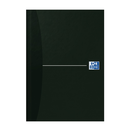 [040195] Carnet de notes Oxford Office Essentials A5 ligné 96 feuilles noir