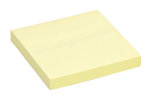 [392607] Memoblok Quantore 76x76mm geel 100 vel