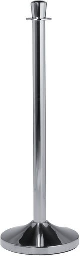 [891027] Poteau Securit 100cm avec socle chromé